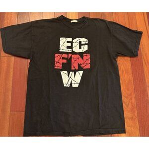 Vintage 90s ECW Wrestling Promo Tee T Shirt EC FN W ECF'NW WWF WWE WCW XL